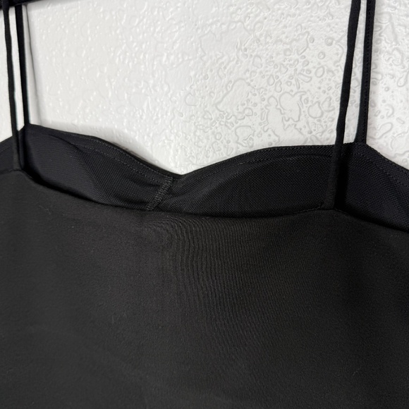 Love Bonito Black tank to with  padding & thin straps size 8 -cp - Picture 4 of 5